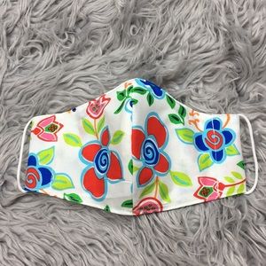 Handmade Flower Face Mask With Filter Pocket